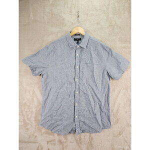 Banana Republic Men Shirts Size Xl Blue Short Sleeve